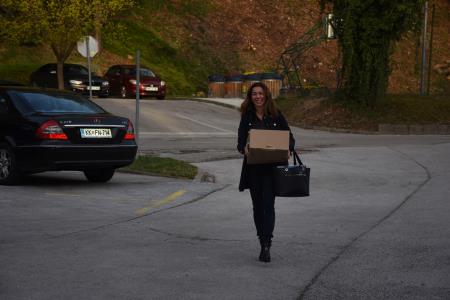 V okviru dneva za spremembe so humanitarno pomoč zbirali tudi zaposleni na občinski upravi MO Krško (12)